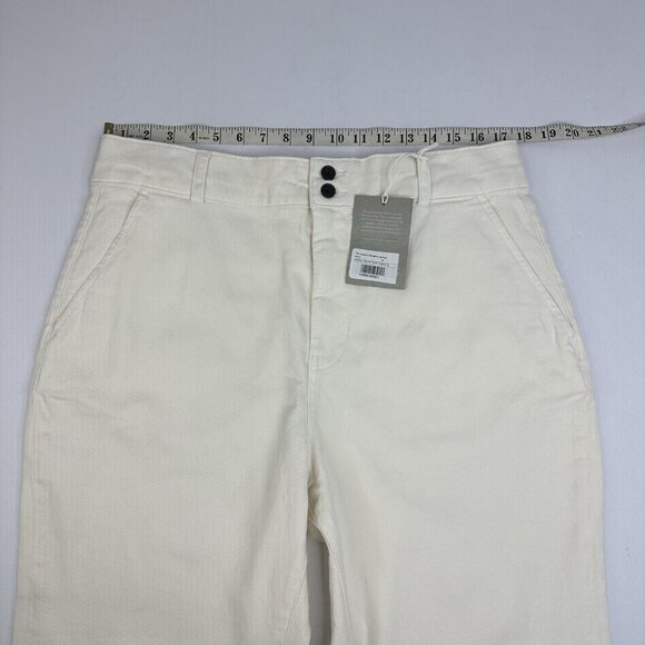 Everlane Women’s NWT‎ Bone The Organic Straight-Leg Pant Luxury Jean 16/W35/L26 - Picture 10 of 14